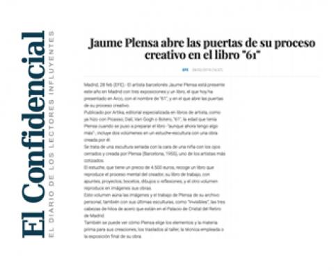 Jaume Plensa 61 - El Confidencial